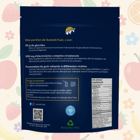 20 portions - Punch aux fruits